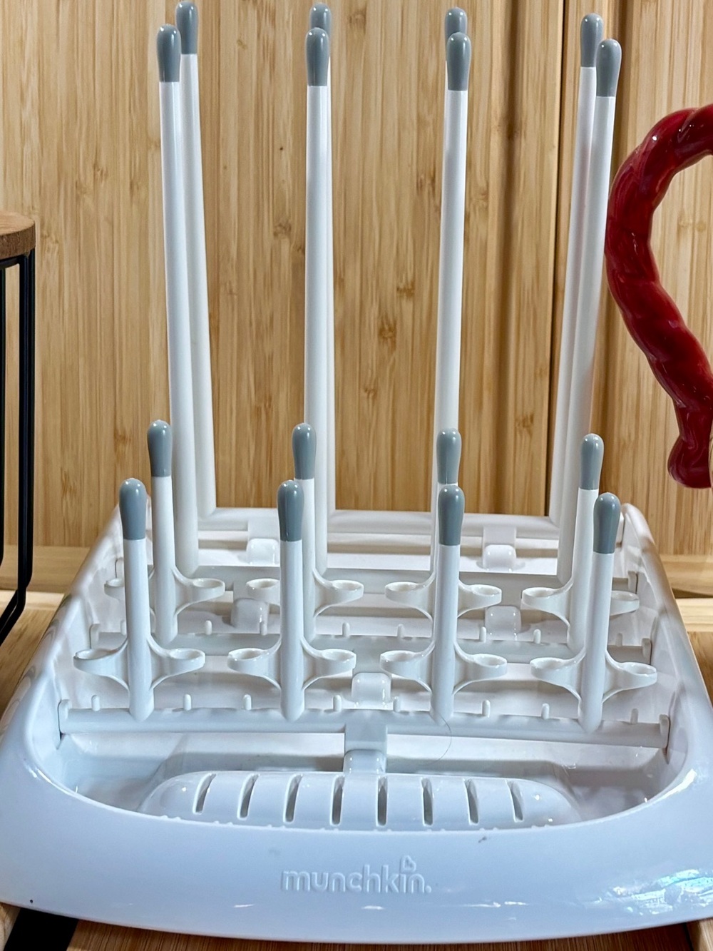 Munchkin Baby Bottle Drying Stand Folds Flat